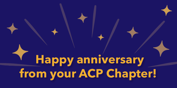 Chapter Anniversary Banner